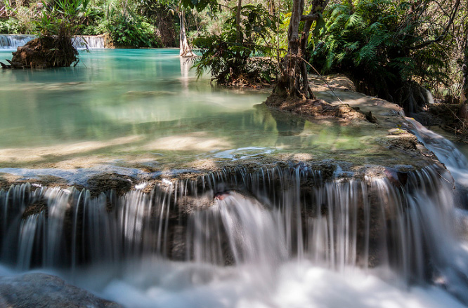 Waterfalls Laos