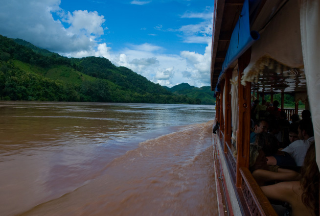 Mekong river Laos