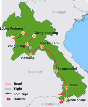 Discovery The Real Laos Tour – 14 Days