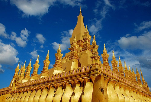 Pha That Luang The Golden Stupa Laos